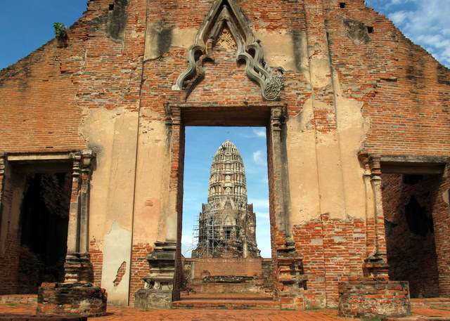 Ruins of the ancient capital of Thailand...Ayutthaya