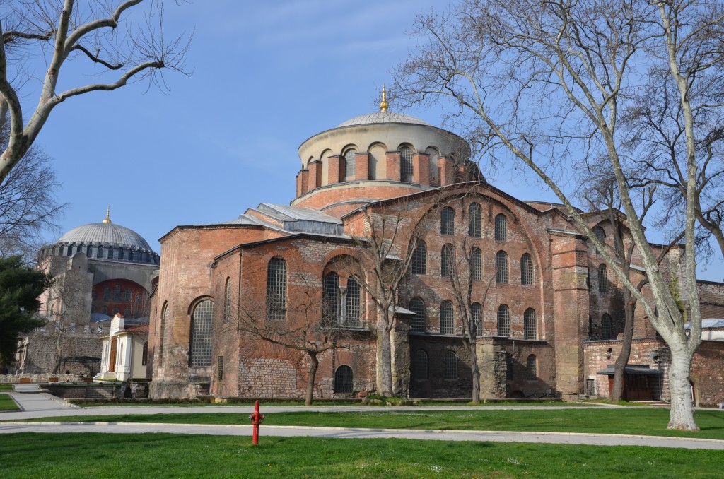 Hagia Eirene built by Justinian in 540 AD