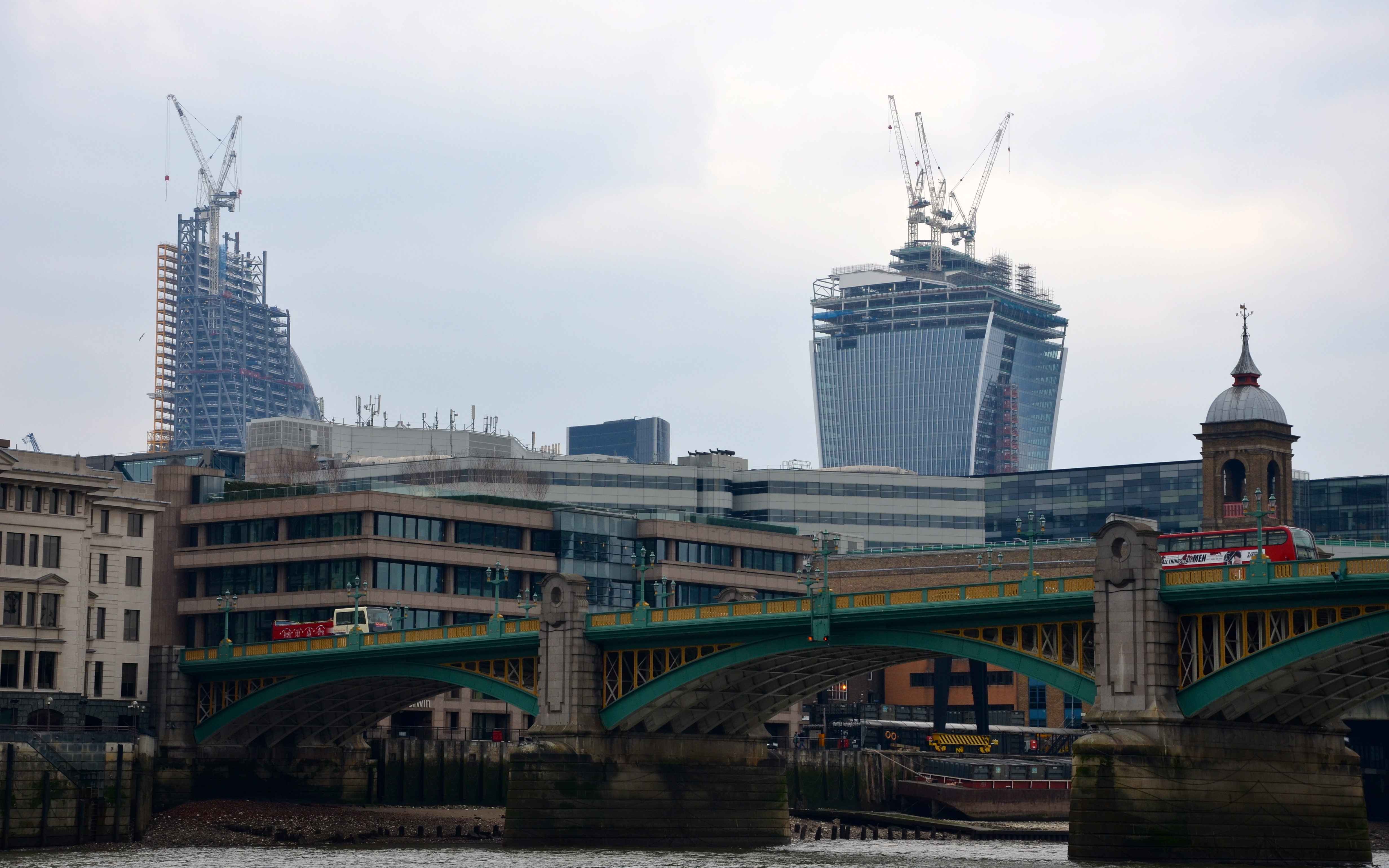 New construction on the London skyline