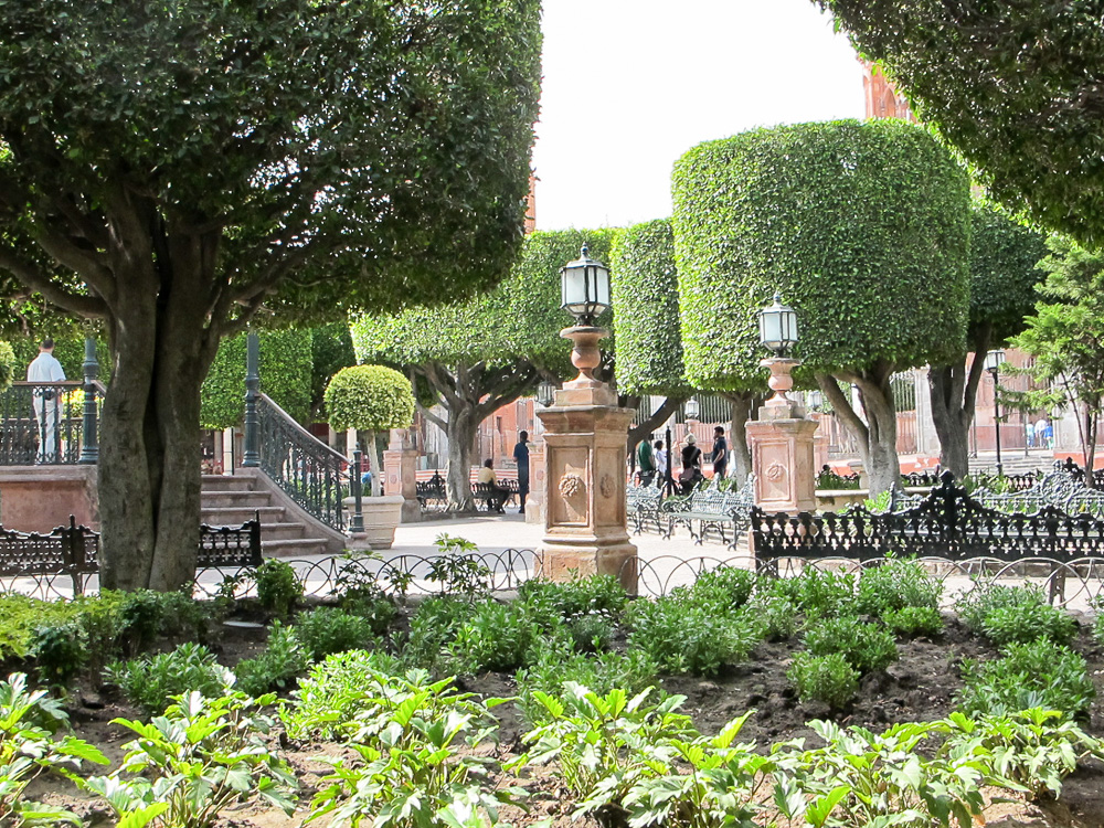 The Jardin Principal, San Miguel de Allende, Mexico