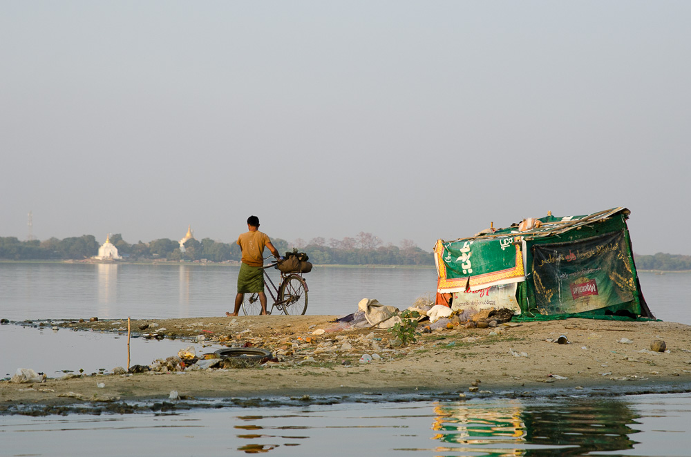 The ever changing Irrawaddy River, Myanmar
