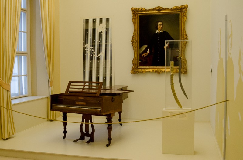 Franz List Piano at the National Museum.